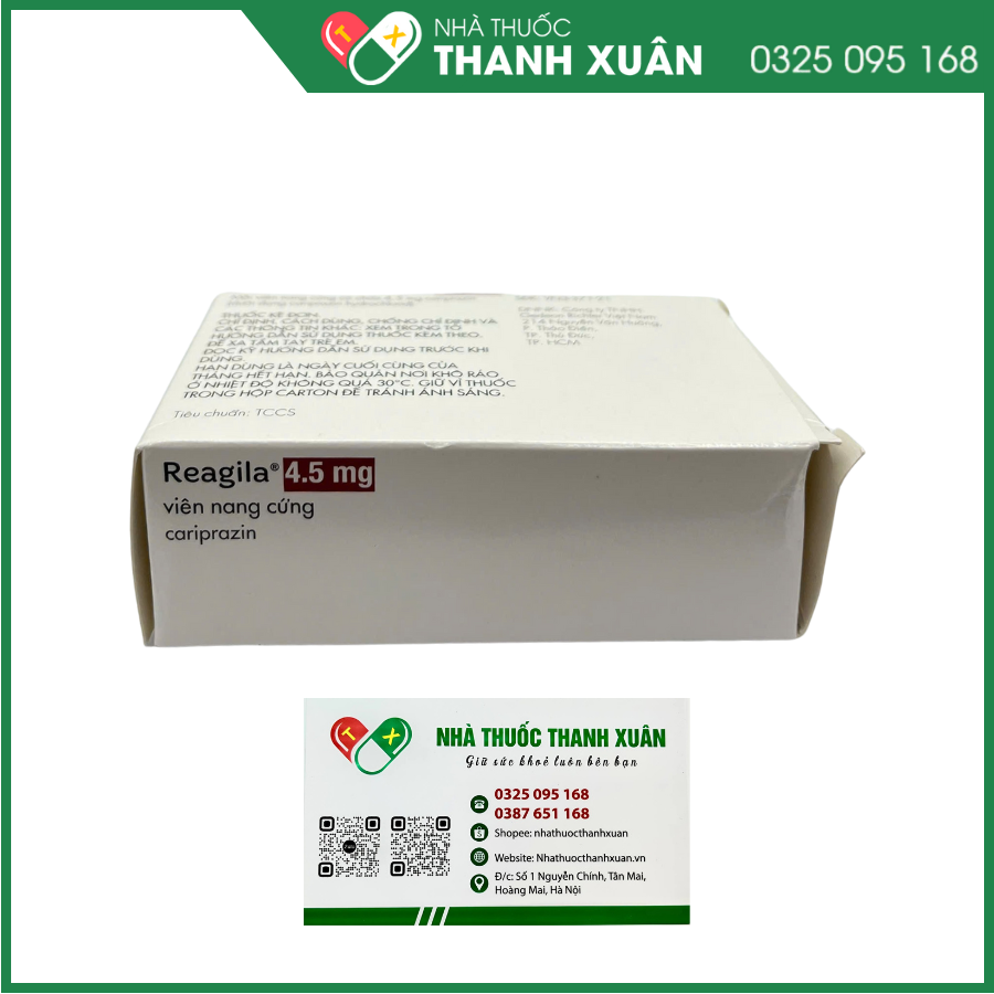 Reagila 4,5mg trị tâm thần phân liệt